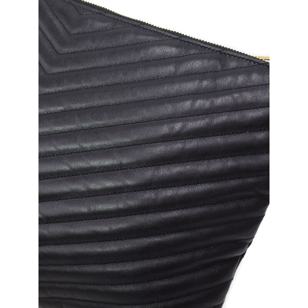 SAINT LAURENT PARIS Monogram Document Holder Clutch Bag - Picture 7 of 9